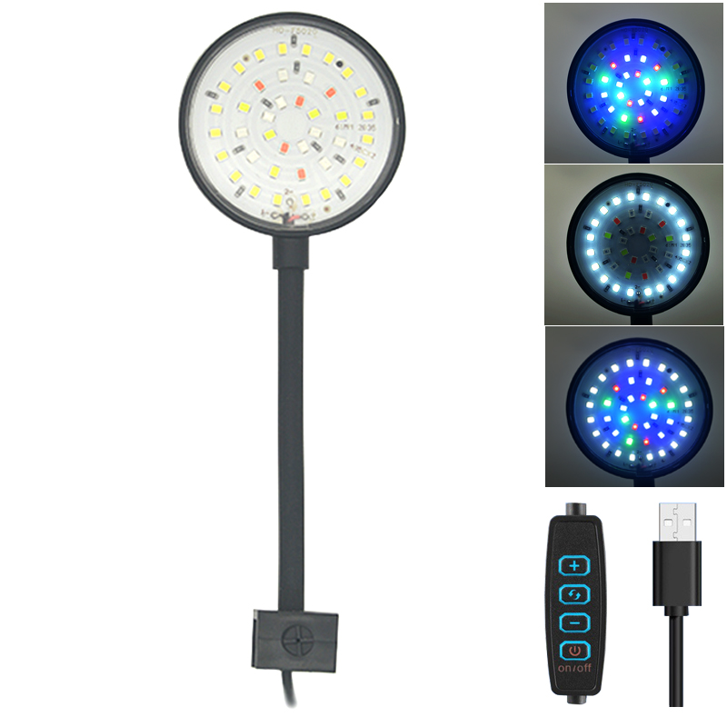 Reef Lighting - USB 수족관 LED 램프 물고기 탱크