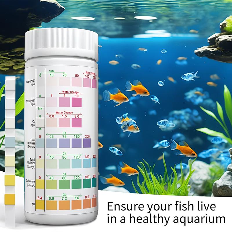 Reef Aquarium - 수족관 수질 테스트 스트립 8 in