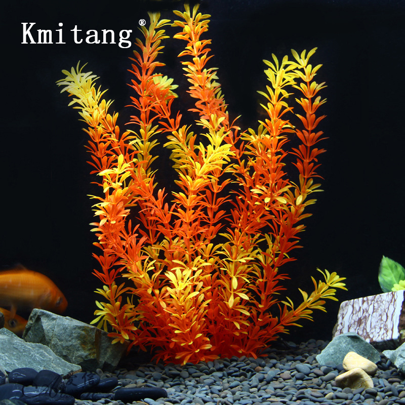 Ocean Aquarium - 100cm 열대 식물 대형 인조 수초