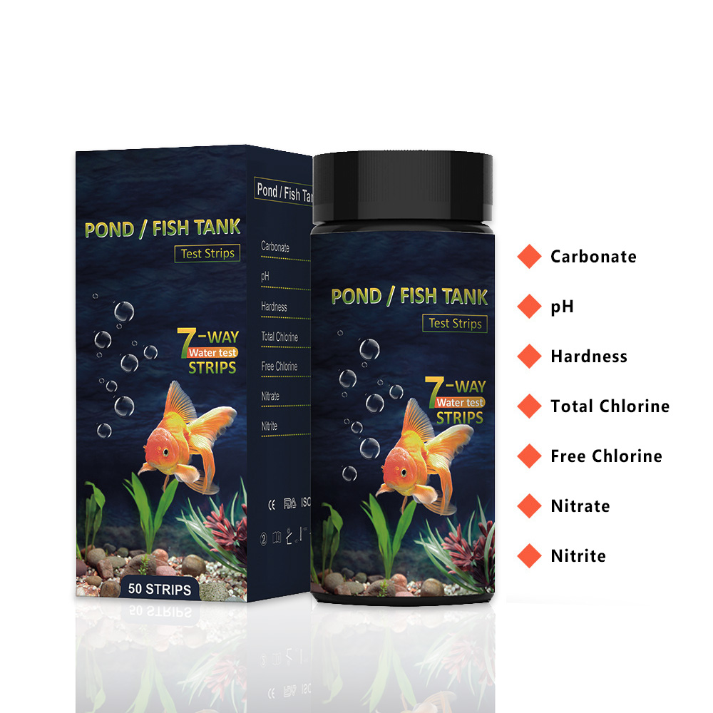Saltwater Tank - 7 in 1 수족관 테스트 스트립,