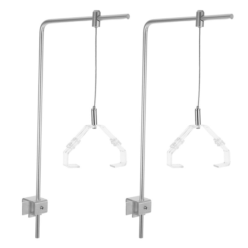 Saltwater Tank - AB41-2Pcs 물고기 탱크 라이트 랙 클립이