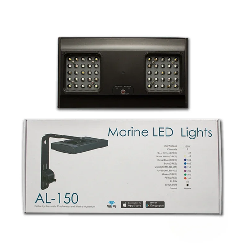 Reef Lighting - 새로운 Jebao WIFI LED 산호 조명