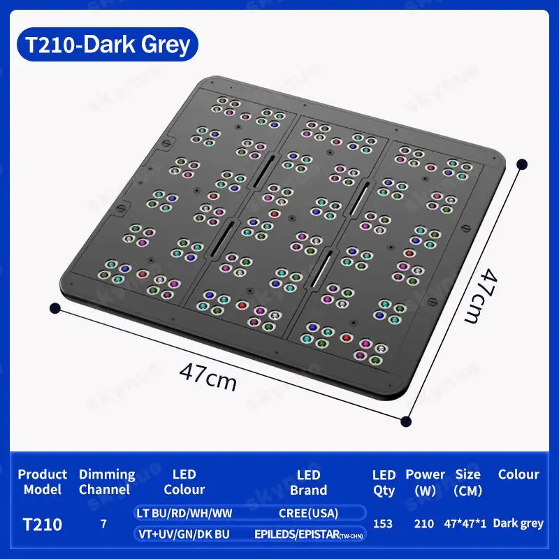 Reef Lighting - TLF KASSRAY T210 210W 풀 커버리지
