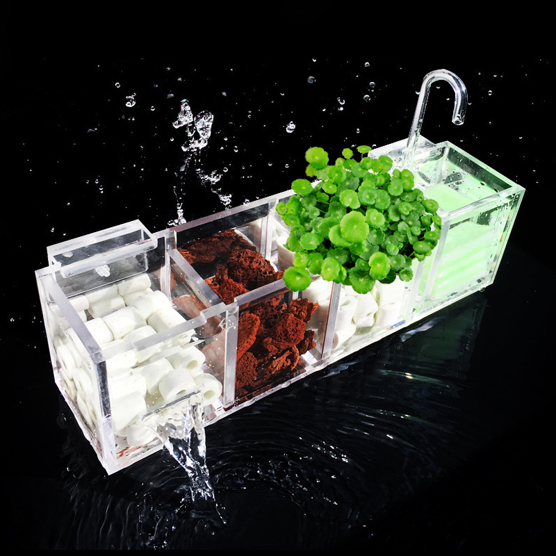 Reef Tank Filter - 수족관 외부 필터 상자 물 펌프없이