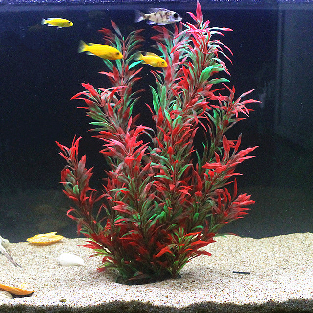 Ocean Aquarium - 50CM 인조 어항 희귀 식물 수족관