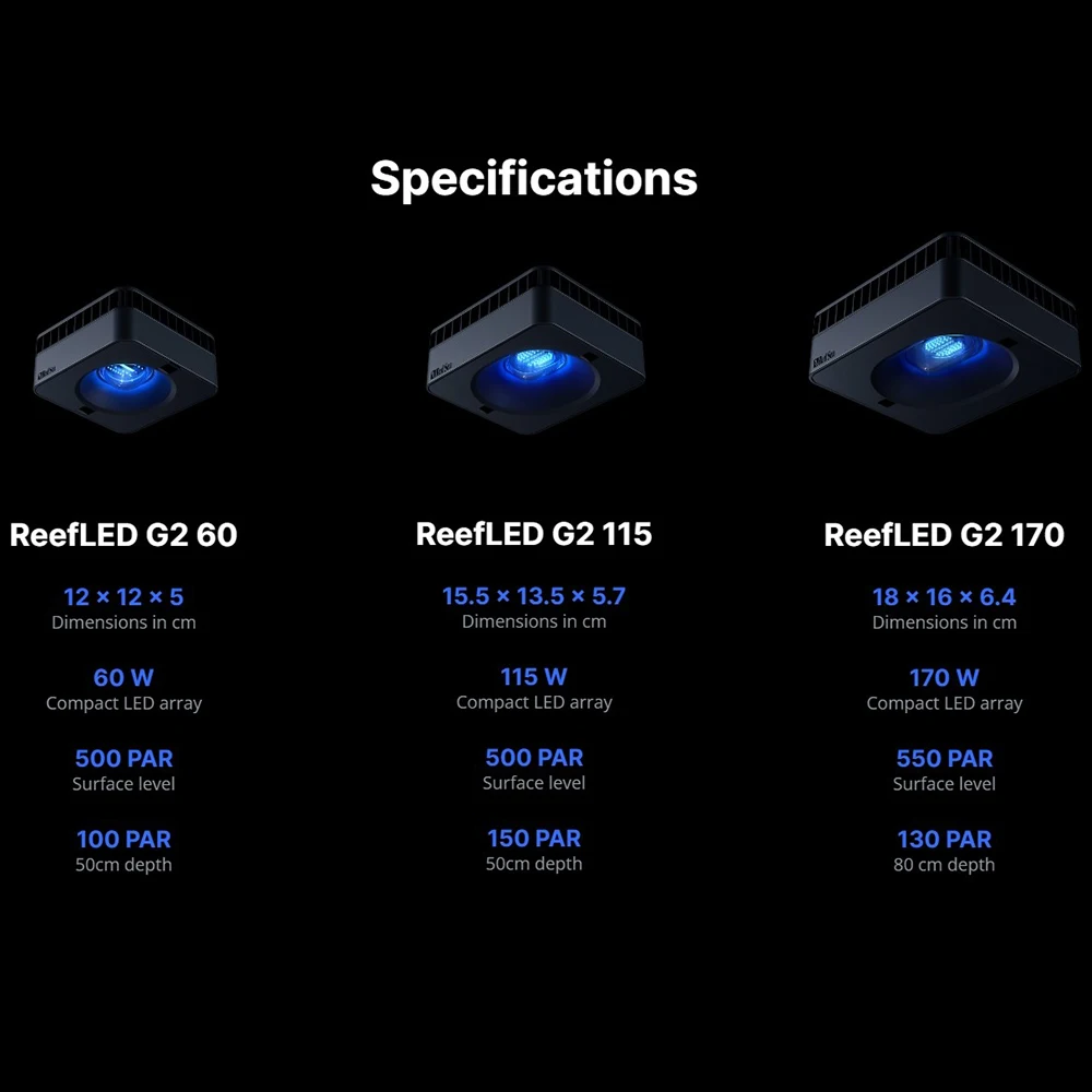레드시 리프LED G2 60/115/170 신형 스마트 - Reef Lighting 리뷰 및 가격