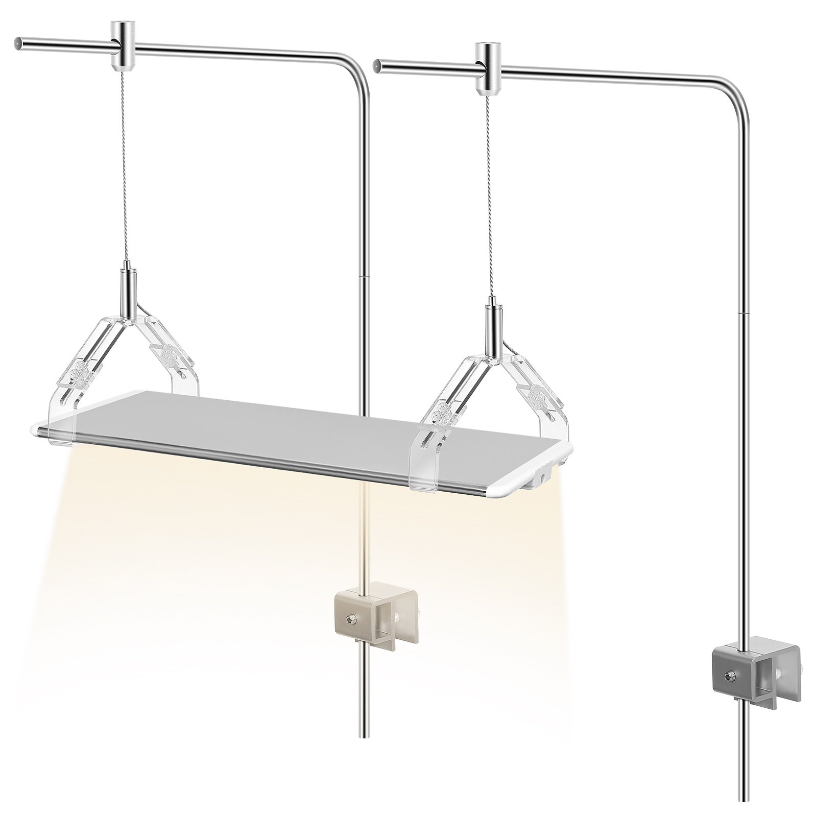 2Pcs 수족관 램프 홀더는 라이트 행거 브래킷을 지원 - Aquarium Marine Lights 리뷰 및 가격