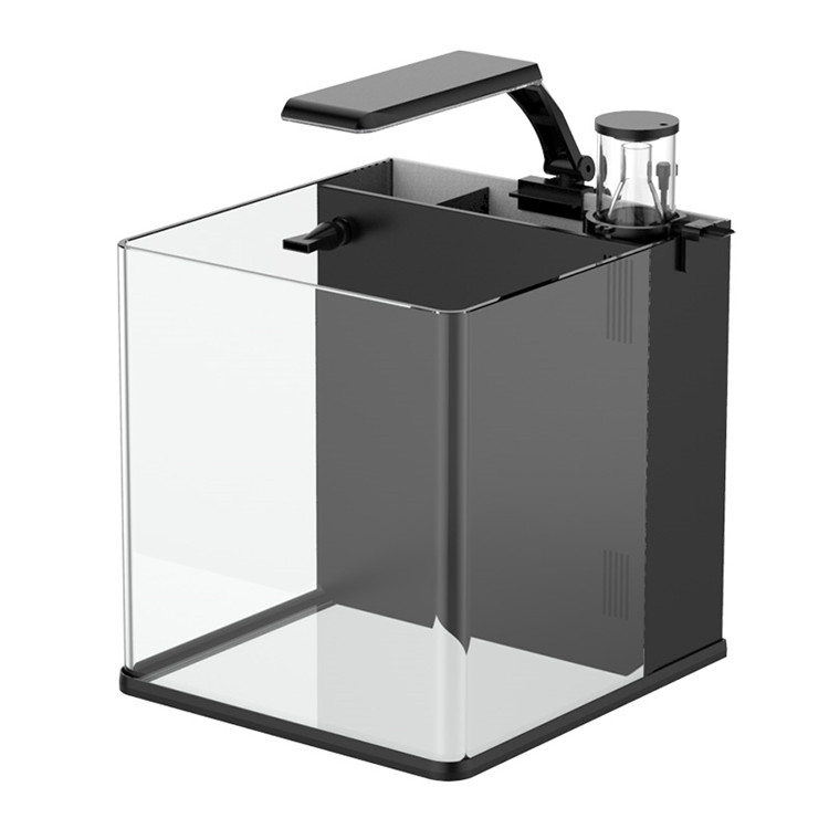 스카이누오 울트라 클리어 글래스 미니 해수어항 미디어  - Marine Aquarium Cube 리뷰 및 가격