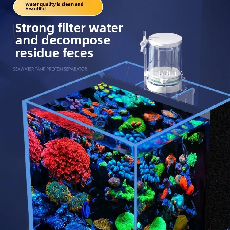 110V-240V 신형 미니 수족관 단백질 분리기 해수 - Reef Tank Filter 리뷰 및 가격