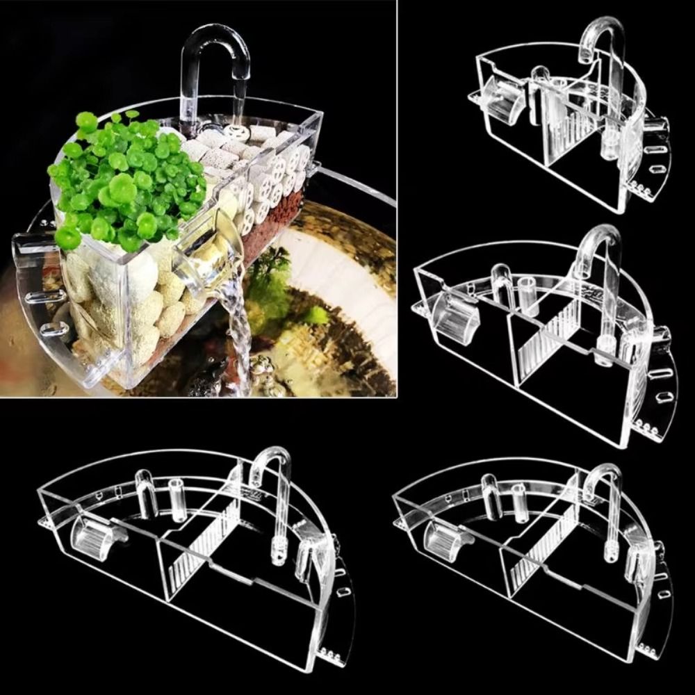 3-in-1 외부 필터 박스 걸이형 고투명 수족관 정수 - Reef Tank Filter 리뷰 및 가격