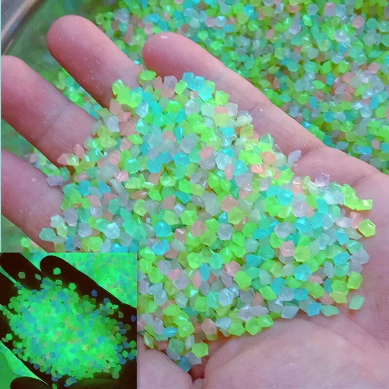 1000pcs 어두운 자갈 돌에 3-5mm 빛나는 모래 - Ocean Aquarium 리뷰 및 가격