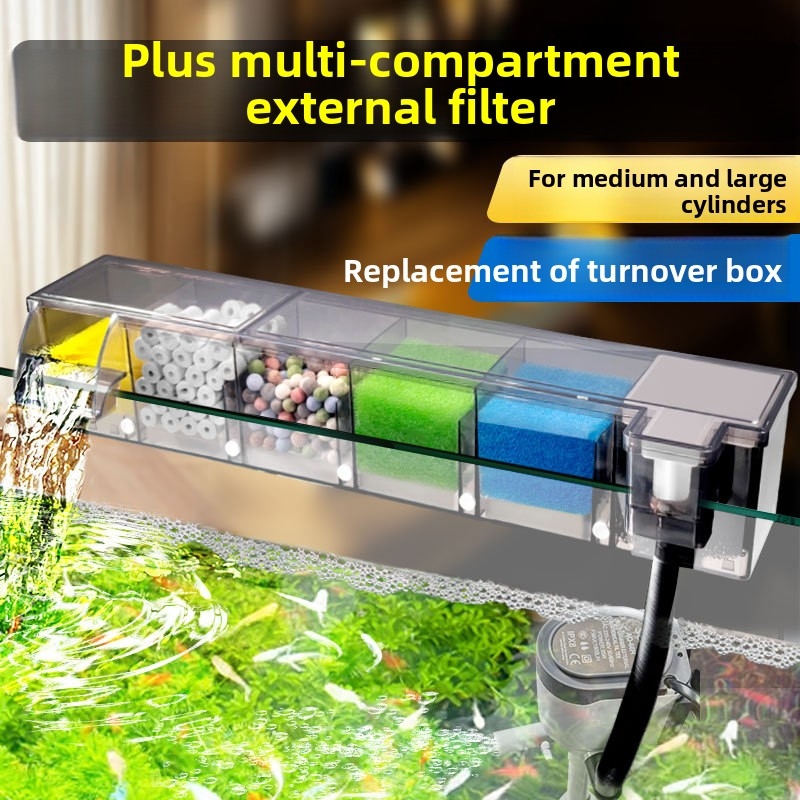 다중 챔버 생화학 필터 수족관 상단 걸이형 박테리아 배 - Reef Tank Filter 리뷰 및 가격