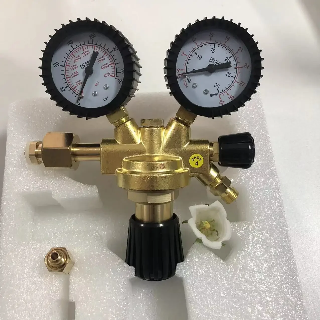 프리미엄 CO2 아르곤 질소 압력 조절기, W21.8  - Nitrate Reductase 리뷰 및 가격
