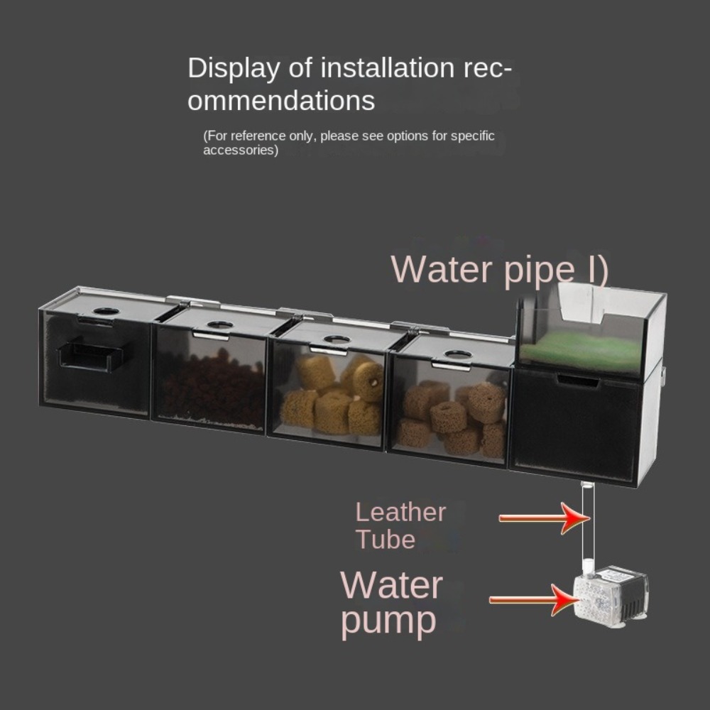 3-in-1 외부 수족관 필터 플라스틱 무소음 어항 필 - Reef Tank Filter 리뷰 및 가격