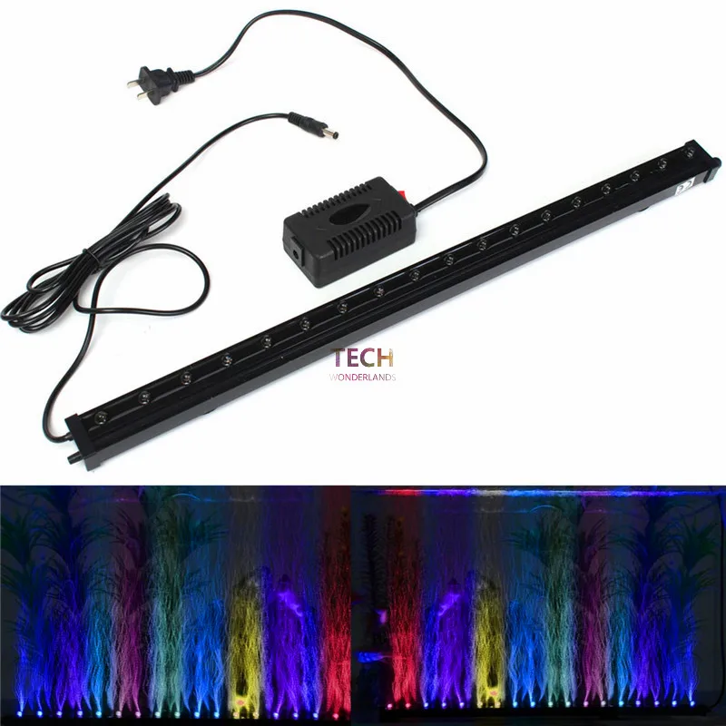 수족관 물고기 탱크 수중 잠수정 공기 버블 색상 변경  - Aquarium Marine Lights 리뷰 및 가격