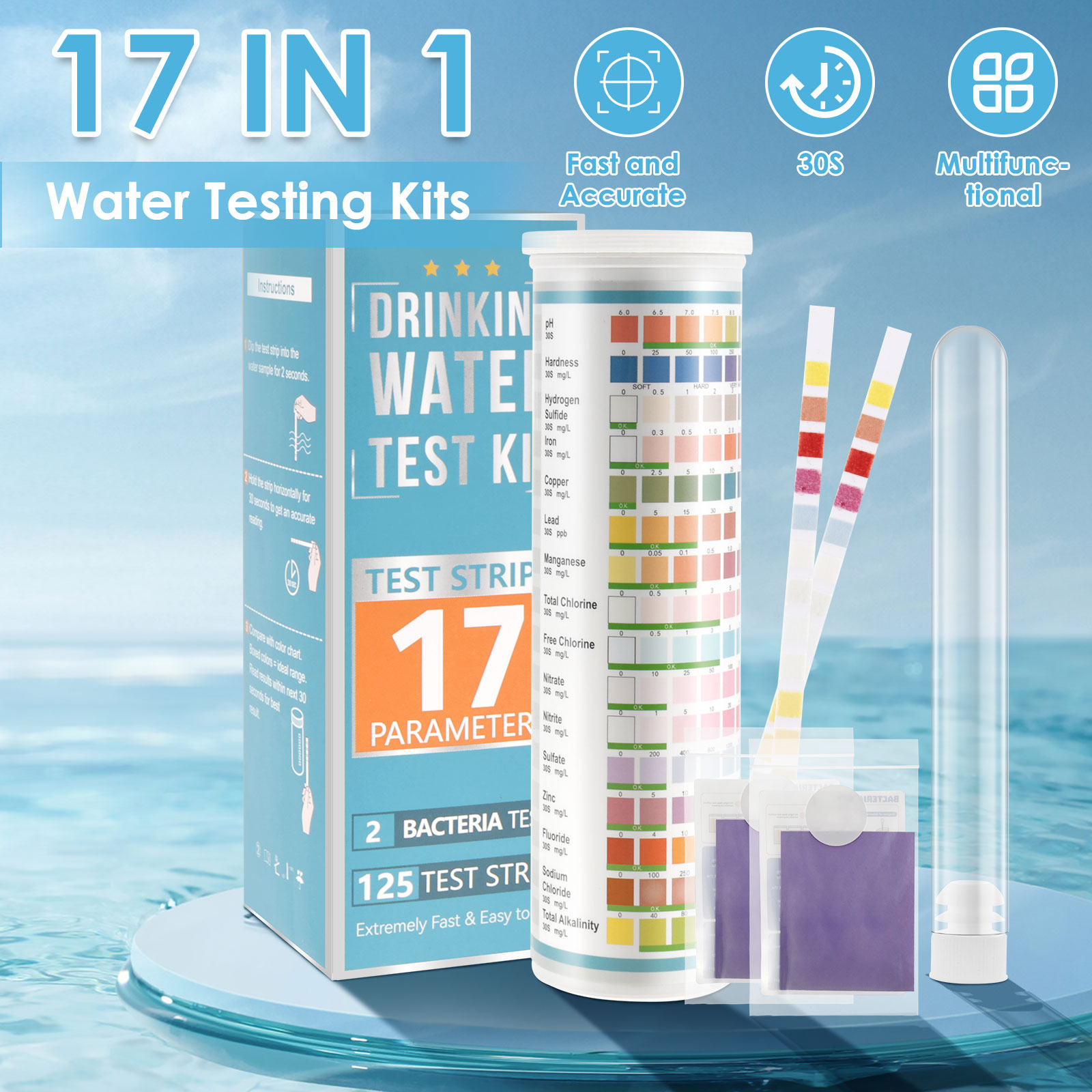 수족관 테스트 스트립, 수질 테스트 스트립, 어항 질산 - Saltwater Tank 리뷰 및 가격