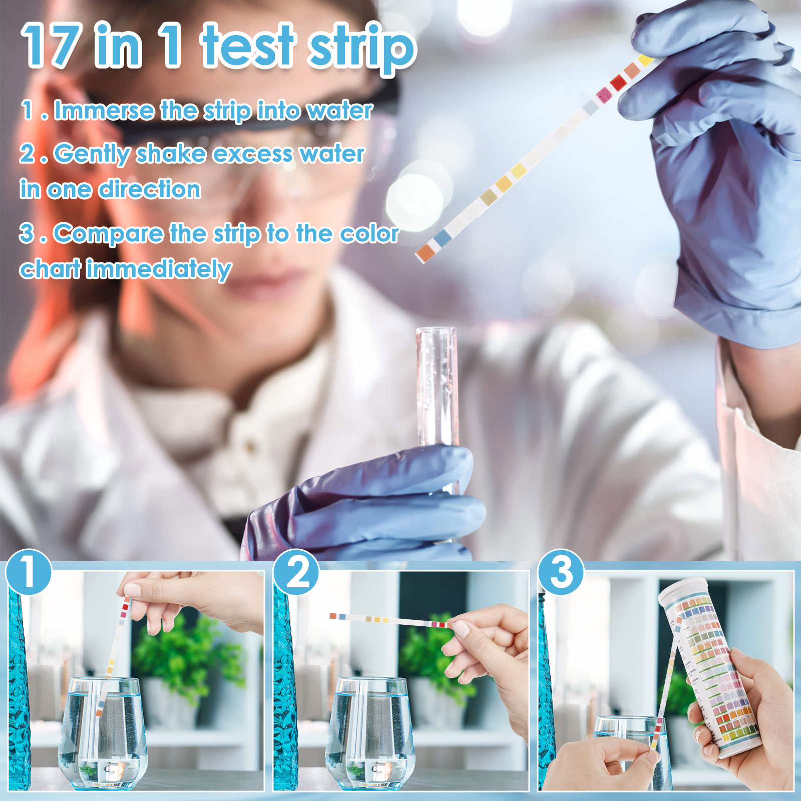 수족관 테스트 스트립, 수질 테스트 스트립, 어항 질산 - Saltwater Tank 리뷰 및 가격