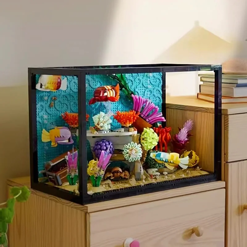 해양 동물 수집이 어려운 열대 수족관 어항 10336  - Marine Aquarium Cube 리뷰 및 가격
