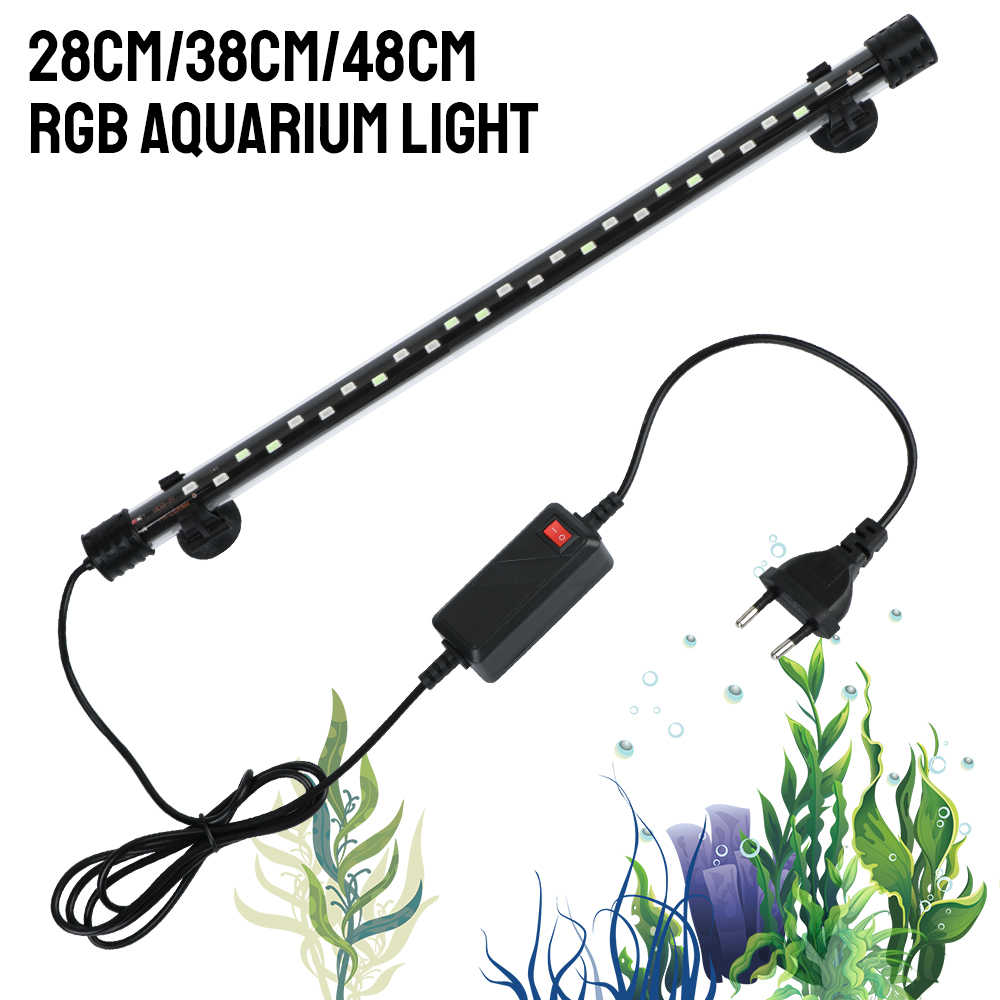 90~260V 수족관 잠수정 램프 RGB 물고기 탱크  - Aquarium Marine Lights 리뷰 및 가격