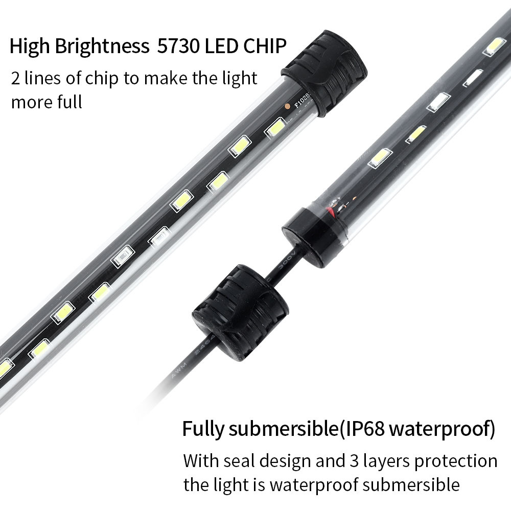 90-260V 수족관 빛 LED 방수 물고기 탱크 클립 - Aquarium Marine Lights 리뷰 및 가격