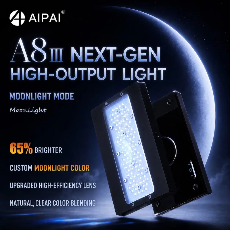 AIPAI A8 III 시리즈 A8SE/A8 Pro 풀 - Reef Lighting 리뷰 및 가격